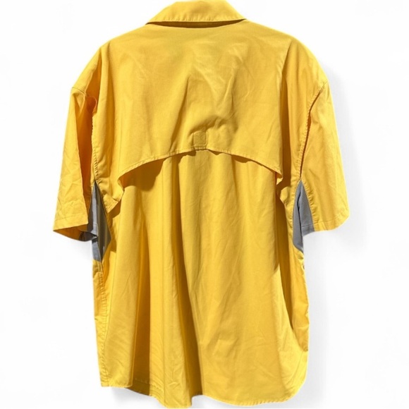 Reel Legends mariner II yellow mesh shirt xl - Picture 3 of 14